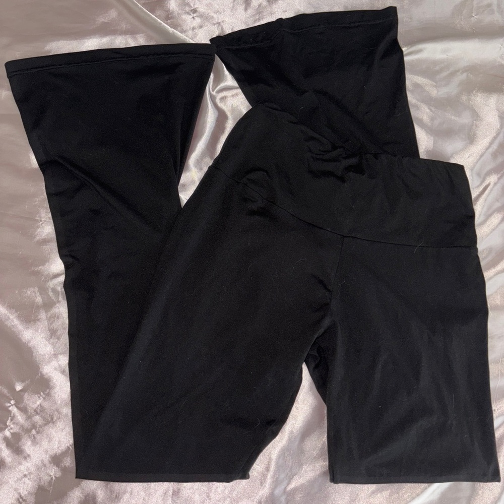 Black Flared Leggings 💎